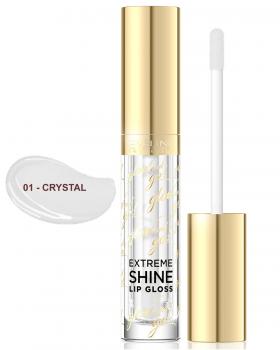 EVELINE Lipgloss GLOW and GO! 01 – Crystal, 4,5 ml